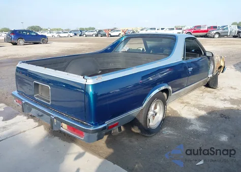 1987 Chevrolet El Camino z USA, uszkodzony, nr VIN 3GCCW80H4HS906978